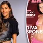 Playboy-fotoshoot van Diva Brons