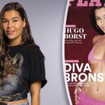 Playboy-fotoshoot van Diva Brons
